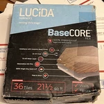 Lucida Basecore Hex Peel And Stick Floor Tiles New. Price: $45.00.