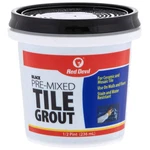Red Devil 042260 Pre-mixed Tile Grout Professional Quality, Excellent Adhesion New. Price: $13.95.