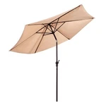Giantex 10FT Solar Patio Umbrella Steel Tilt Crank Garden Deck Backyard Pool Out New. Price: $87.92.