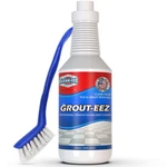 Clean-eez Grout-eez Tile Cleaner With Handheld Brush 32 Oz Heavy-duty Stain Re New. Price: $31.72.