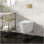 Swiss Madison SM-WT465 Calice Wall Mounted Round Toilet Bowl Only White New. Price: $214.66.