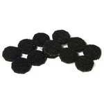 Furniture Pads, Self-adhesive, Black Felt, Round, 3/4-IN., 24-PK. 93509TV New. Price: $12.40.