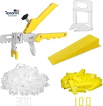 Tile Leveling System With Plier 300-PIECE Spacers Clips And 100-PIEC New. Price: $46.14.