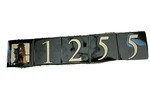 5 Lot New Custom Horse Ceramic House Numbers Address Tiles Green Decorative. Price: $7.50.