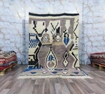 Moroccan Handmade Berber Oriental Area Rug Tribal Geometric Wool Carpet 5.3X9 New. Price: $450.00.