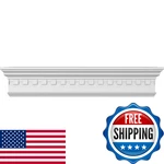 Ekena Millwork Endurathane Traditional Crosshead Trim Dentil 53 Bottom New. Price: $167.92.