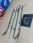 1973 1974 1975 76 77 Monte Carlo Drip Rail Trim Molding Moulding Gutter Project Used. Price: $169.99.