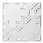 ART3D 12-PCS Pvc Drop Ceiling TILES&3D Wall Panels, 24 X Cover 48 Sq.ft New. Price: $69.99.