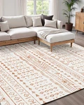 Area Rug, 6 X 9 Large Washable Non-slip And Tear-resistant Soft Carpet, New. Price: $84.35.