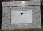Marcraft Vista 31" X 22.5" Granite Single Rectangle Vanity Top Whitebasin 1AISLE Open. Price: $195.00.