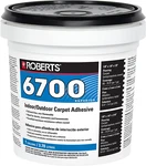 Roberts 6700-1 Gallon Indoor/outdoor Carpet/artificial Turf Adhesive New. Price: $41.22.