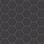 Shaw 490TS Point And Verge - 8" 9" Hexagon Floor Wall Tile Solid Black New. Price: $69.47.