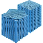 Interlocking 55PCS Blue, Drainage Tiles 12" X Splicing, Soft Pvc New. Price: $122.72.