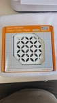 Schluter Systems Kerdi-drain 4" Square Grate Floral Design Matte White New!. Price: $59.99.
