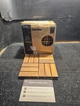 (qty 10) Thyoi 12" X Acacia Wood Deck Tiles Interlocking Outdoor All Weather Open. Price: $53.95.