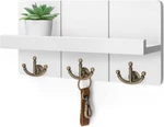 Key Holder For Wall With Shelf: Elegant Farmhouse Mail Organizer Decorat... New. Price: $24.30.