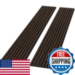 Roomtec Pack Acoustic Solid Wood Wall Panels 94.49 X 12.6 Soundproof New. Price: $119.53.