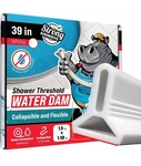 Hippo Dam Shower Water Barrier 39" Threshold Blocker Transparent New. Price: $24.99.