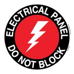 Visual Workplace 60-1609-RO12-F700 Floor Sign, High Bond, 12", Round, New. Price: $22.25.