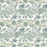 Skyblur Green Paisley Flower Vintage Peel And Stick Wallpaper Self Adhesive New. Price: $42.24.