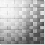 Yipscazo Peel And Stick Backsplash For Kitchen Stainless Steel 12''X12'',10SHEET New. Price: $51.99.