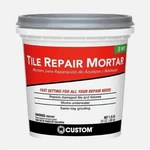 Custom Building Products Tile Repair Mortar White 1.5 Lb New. Price: $27.99.