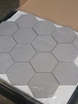 Msi Cementino Pcs .84 Sq Ft Matte Gray Hexagon Mosaic Floor & Wall Tile New. Price: $40.00.