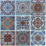 ART3D Peel And Stick Backsplash Tile For Kitchen Colorful Talavera Mexican New. Price: $29.99.