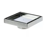 Tile Insert Square Drain 4.25" X Stainless Steel New. Price: $29.98.