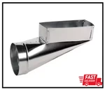 Master Flow End Register Box Hvac Galvanized Steel Air 10 4 - 6 Inch New. Price: $18.80.