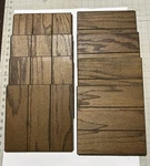 Bruce Oak 9"X9"X3/8" Grooved Parquet Flooring Tiles (8PCS) "mellow Brown" New. Price: $69.95.