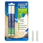 Grout Pen Ivory Tile Paint Marker: Waterproof Colorant W/ Extra Tips New. Price: $19.99.