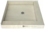 Tile Redi P4848CDRPVC Base 48" X Square Shower - Chrome New. Price: $907.77.