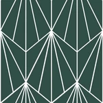 Floorpops FP3926 Beryl Peel & Stick Tiles, Green New. Price: $47.59.