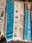 Laticrete Permacolor Grout - Sterling Silver 25LBS Open Box. Price: $34.99.
