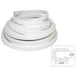 Taco Marine 25' Trim White - Flexible Pvc W/aluminum Clip Boat Moulding New. Price: $75.54.