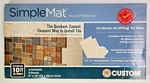 Custom Building Products Simple Mat Tile Setting 10 Sq Ft Sheets 9X18" New. Price: $19.95.