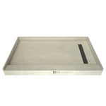 Tile Redi RT3060R-PVC Trench 30" X 60" Rectangular Shower Nickel New. Price: $859.30.