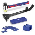 Workpro 43PC Laminate Flooring Installation Kit W/rubber Mallet Pull And Pry Bar New. Price: $36.07.