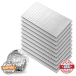 Mosaic Tiles, 10 X Mm 4500 Pcs Self-adhesive Disco Silver Square New. Price: $40.10.