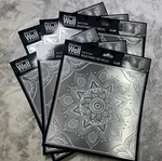 6X White Mandala Tile Main Street Wall Creations Peel & Stick Removable Decal New. Price: $9.99.