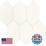 Daltile Mesmerist 4 Hexagon Ceramic Wall In Spirit 30 Pc Per Carton Sqft New. Price: $44.91.