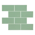 Mainstays Green Subway Peel & Stick Mosaic Wall Tile (2.76 Sqft / Pack) New. Price: $19.26.