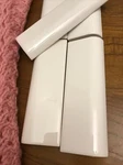 Mudcap Gloss White Radius Bullnose Lot Of 10 Tiles #3372 American Olean New. Price: $35.99.