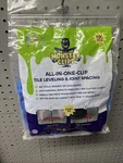 (100 Pack) Acufloor Monster Clips 1/16" Plastic Tile Leveling Joint Spacer New. Price: $24.99.