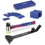 Workpro 43PC Laminate Flooring Installation Kit W/pull And Pry Bar Rubber Mallet New. Price: $40.99.