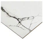 Origin 21 Alisa White 16 X 32 Polished Marble Look Floor And Wall Tile 350 Sf New. Price: $650.00.