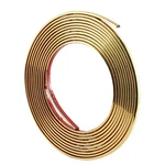 Gaahing 16.4FT Peel And Stick Molding & Wall Trim, X 0.3IN, Shiny Gold New. Price: $8.97.
