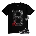 3 Cement Fire Red Grey Elephant Print White Black Shirt To Match Bls New. Price: $26.39.