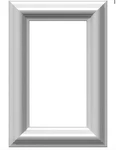Ekena Millwork PNL08X12AS-01-CASE Of 4 Ashford Molded Classic Wainscot Wall Pane New. Price: $28.76.